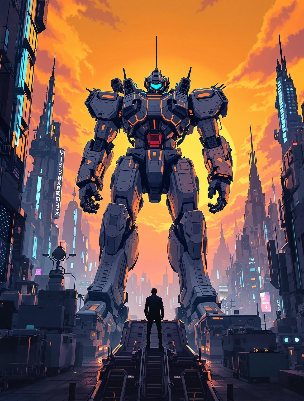 机械纪元 - 3D动漫热门漫画封面