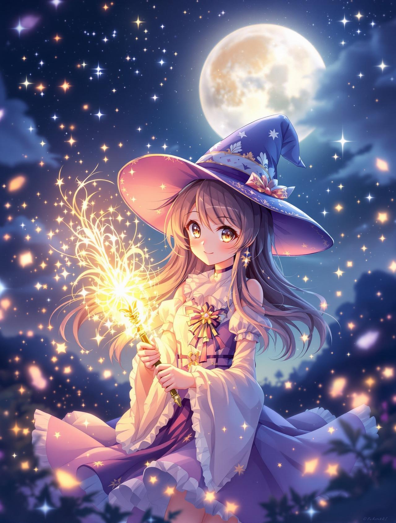 月光魔法使 - 3D动漫热门漫画封面